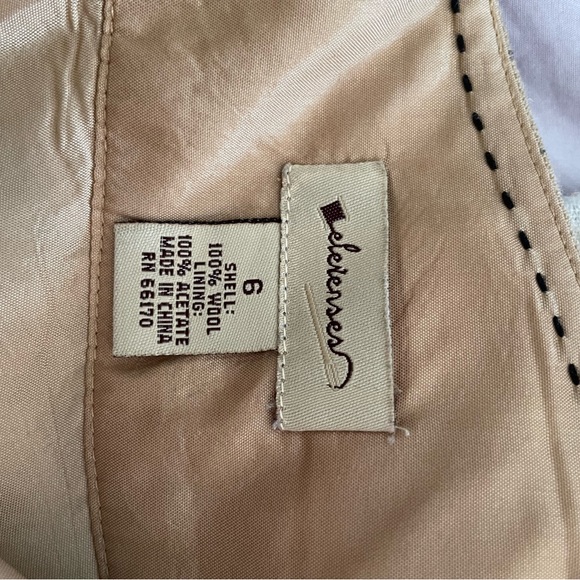 Pre-owned Anthropologie Elevenses Wool Birds Skirt Size 6 - Picture 4 of 4